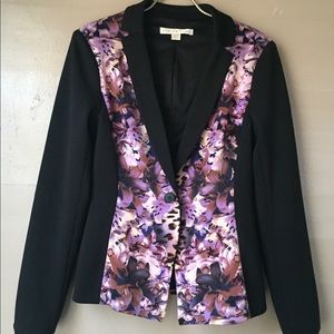 Floral blazer